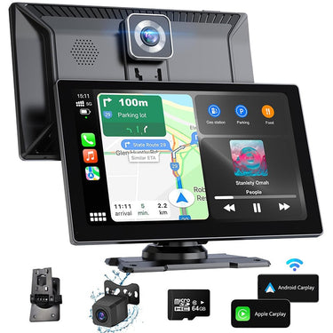 Wireless CarPlay display screen